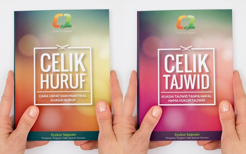 Buku Celik Huruf dan buku Celik Tajwid